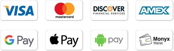 Payment for mobile dog wash visa, mc, discover, amex, apply pay, android pay, google pay, monyx